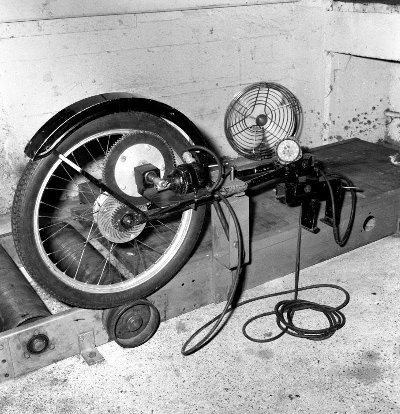 d. Motorcycle testing, Motor car testing, meter repairs, traffic house