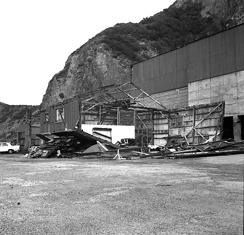 h. Storm damage, Maranui Depot