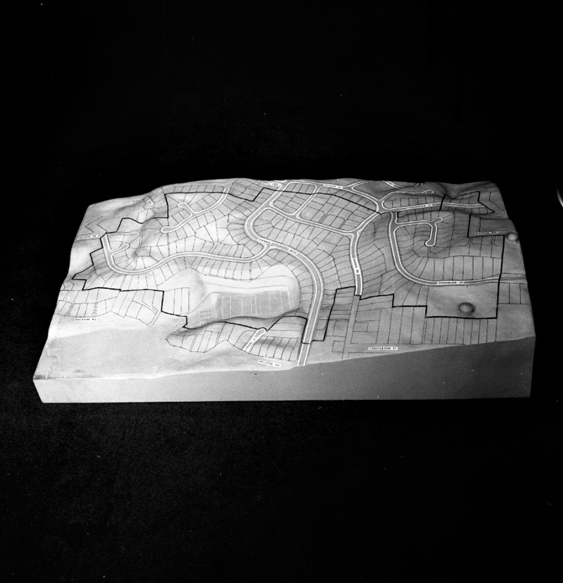 a. Contour map, Johnsonville East