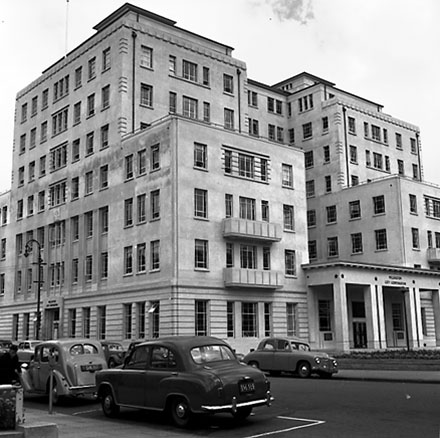 b. New Municipal Office Building, Mercer Street
