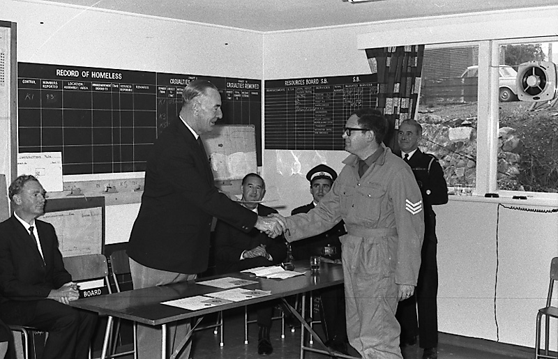 j. Civil Defence, Webb St