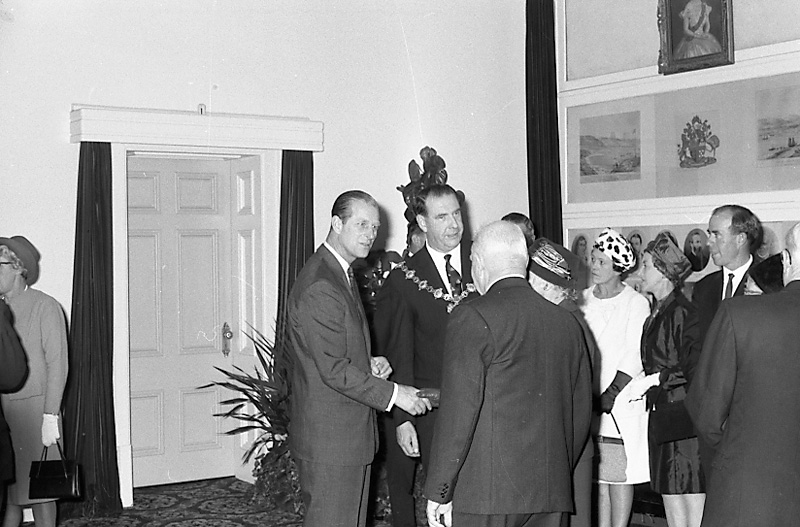 g. HRH The Duke of Edinburgh, Town Hall