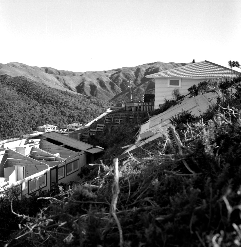 c. No 35 Bedford St, House damaged by storm