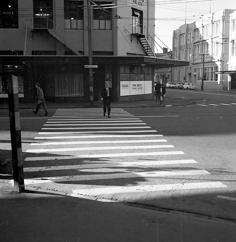 b. Crossings, Mercer and Wakefield Streets