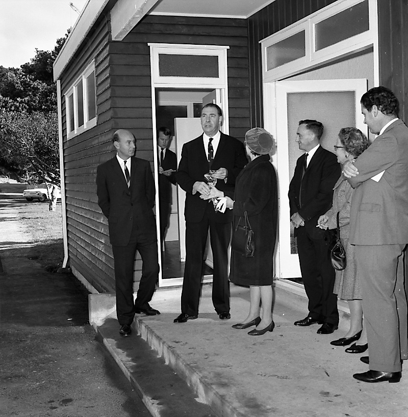b. Newtown Flats, Official Opening
