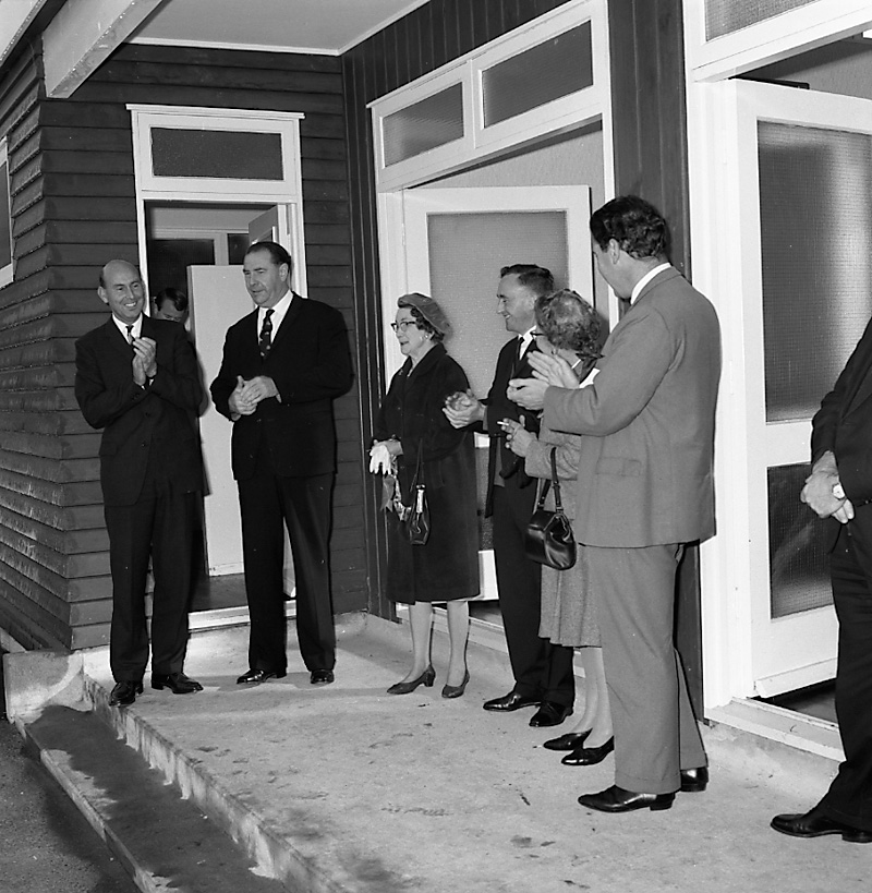 d. Newtown Flats, Official Opening