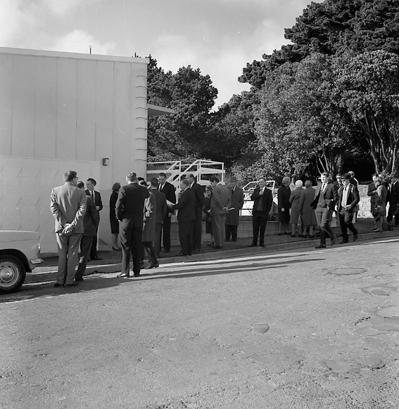 e. Newtown Flats, Official Opening