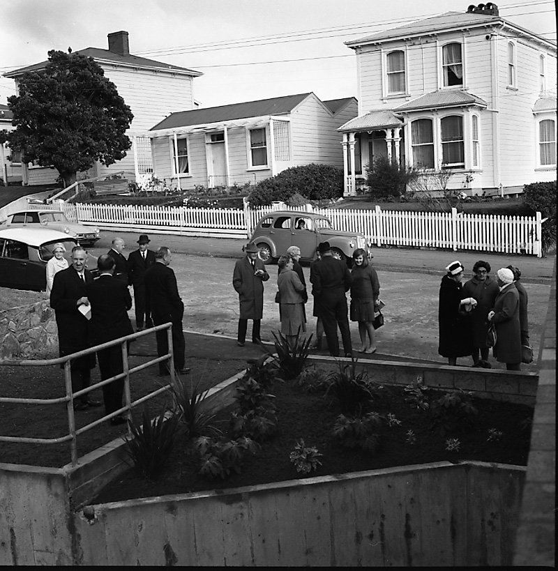 f. Newtown Flats, Official Opening