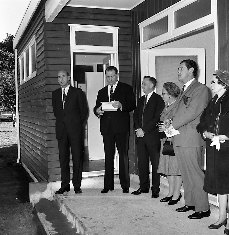 h. Newtown Flats, Official Opening