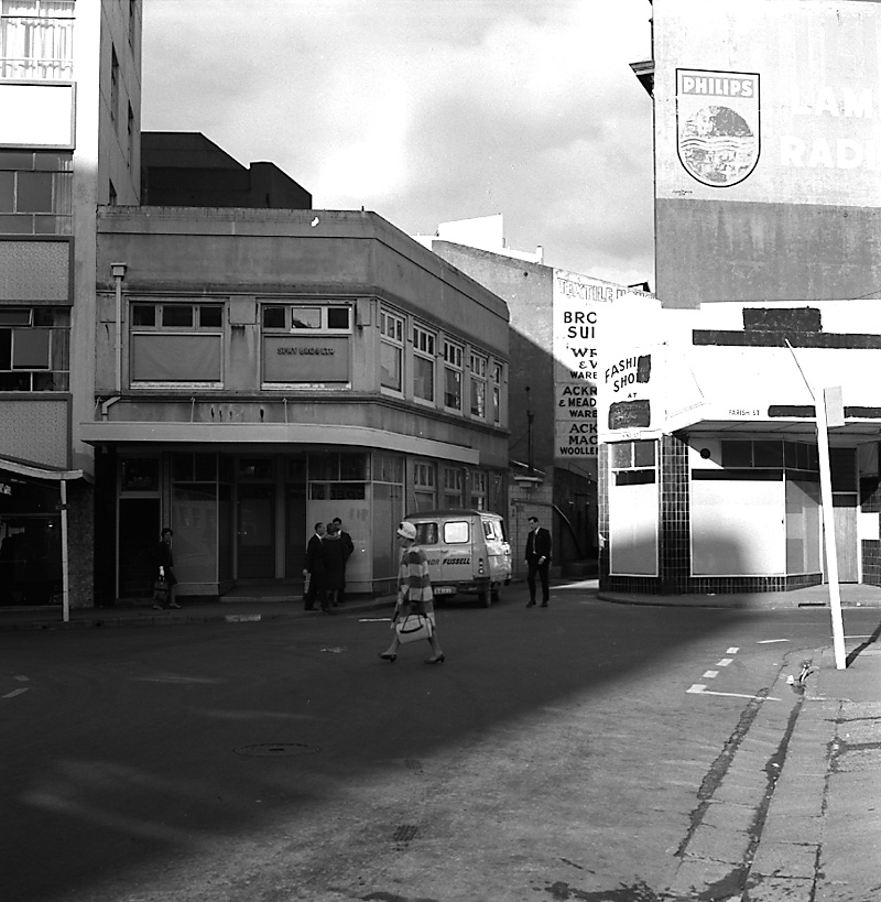 a. Buildings, Lombard and Farish Streets