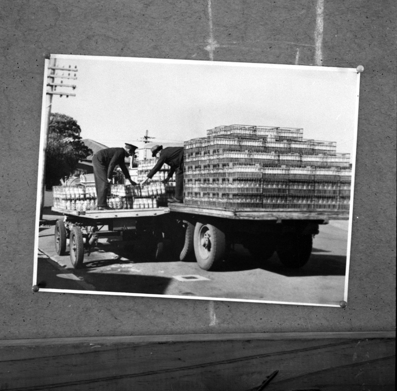 w. Copies, old photos, milk dept