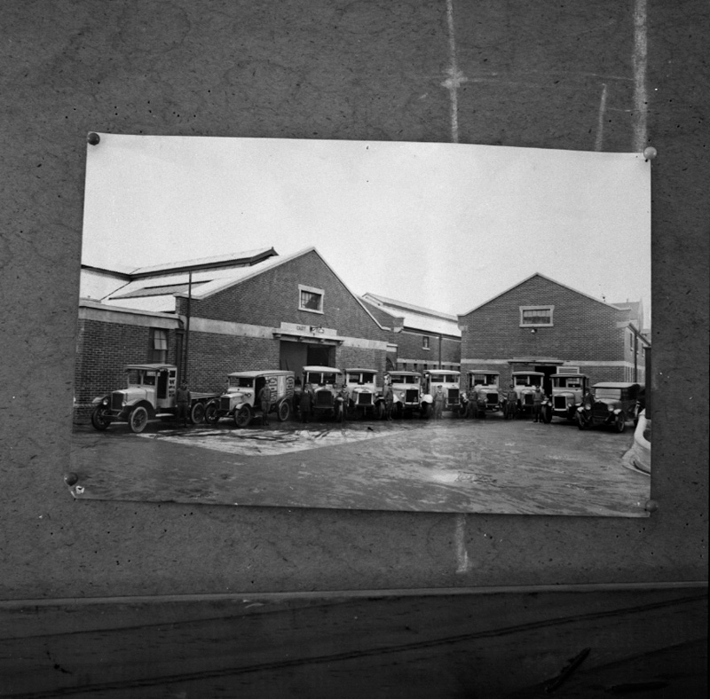 x. Copies, old photos, milk dept