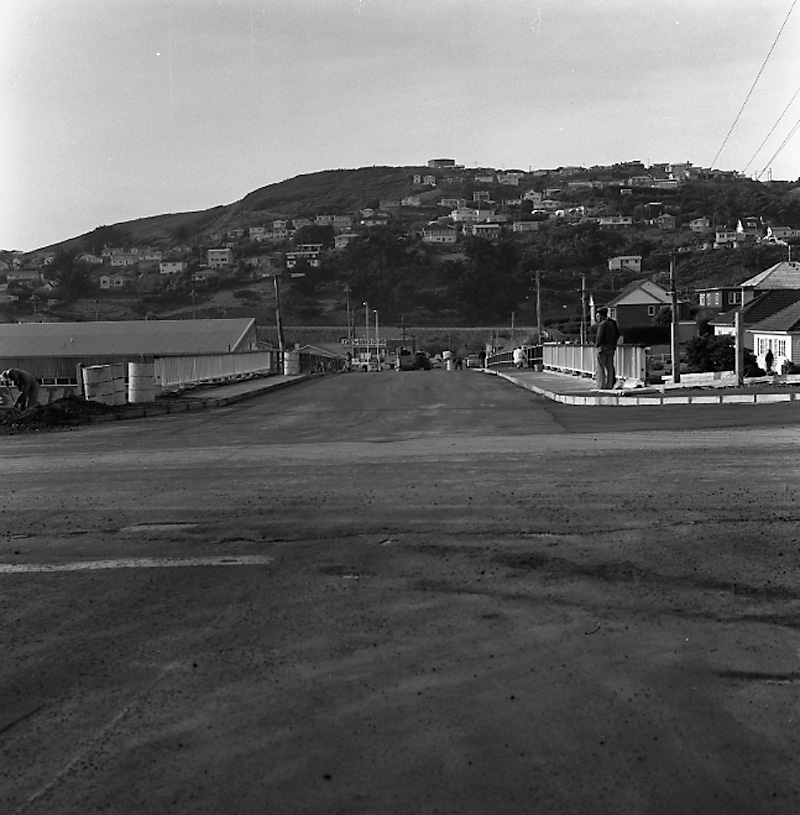 b. Broderick Road Bridge over the railway line