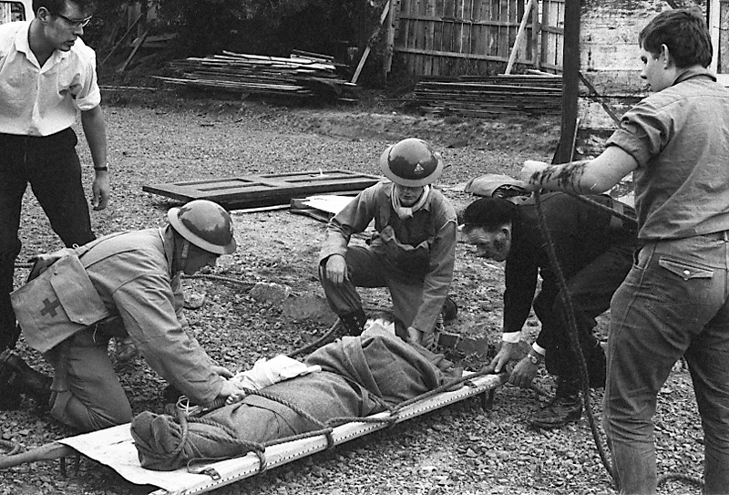 ag. Opening, Civil Defence HQ