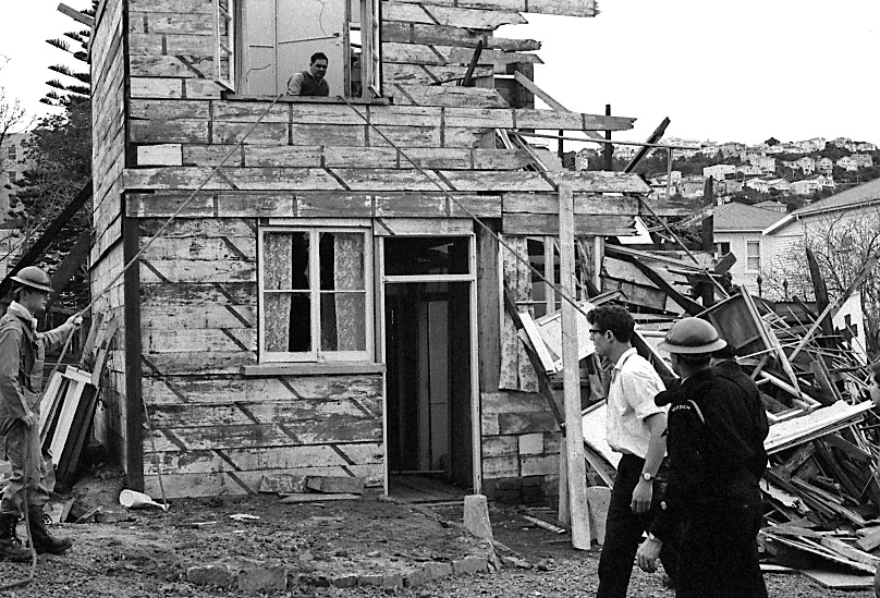 aj. Opening, Civil Defence HQ