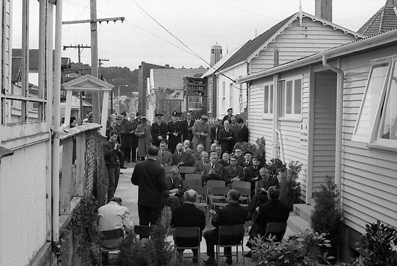 ao. Opening, Civil Defence HQ