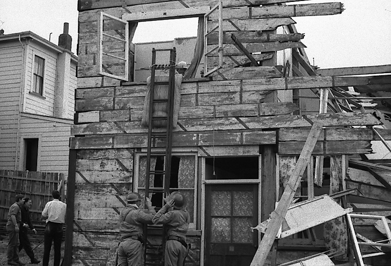 au. Opening, Civil Defence HQ