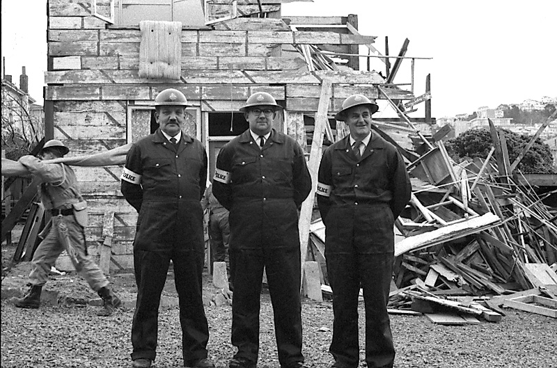 bb. Opening, Civil Defence HQ