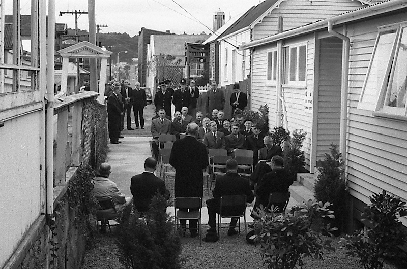 e. Opening, Civil Defence HQ