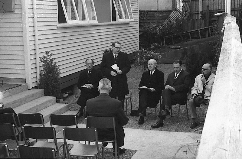 g. Opening, Civil Defence HQ