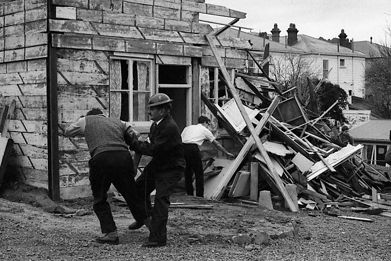 r. Opening, Civil Defence HQ