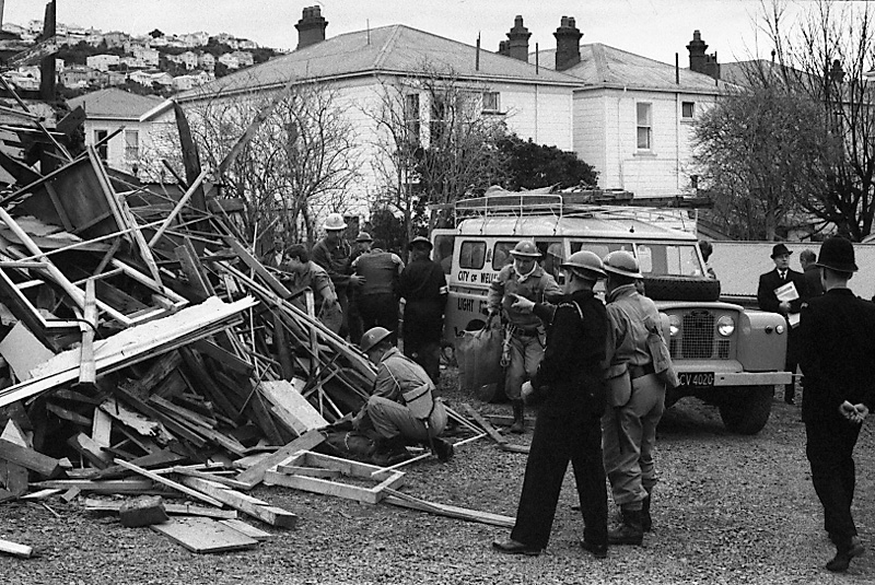 s. Opening, Civil Defence HQ