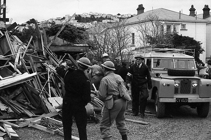 t. Opening, Civil Defence HQ