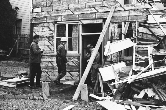 w. Opening, Civil Defence HQ