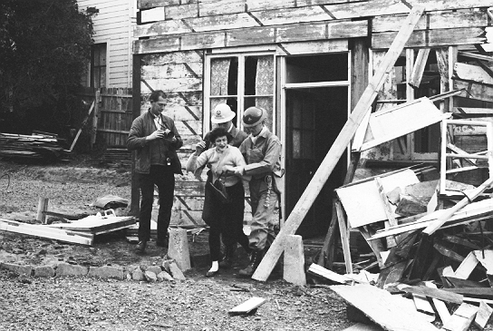 x. Opening, Civil Defence HQ