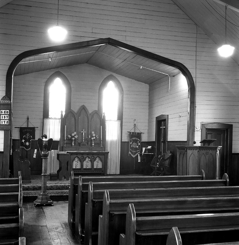 d. St Mathews Church, Washington Ave, interior