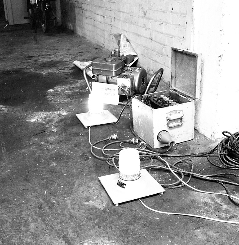 f. Display of Equipment, Waterworks yard, for inspection by Works Committee