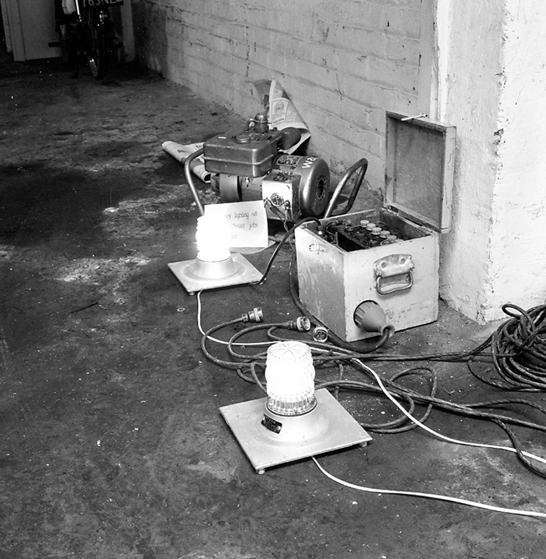 g. Display of Equipment, Waterworks yard, for inspection by Works Committee