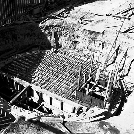 b. Construction of no. 3 Pumping Station, Kent Terrace