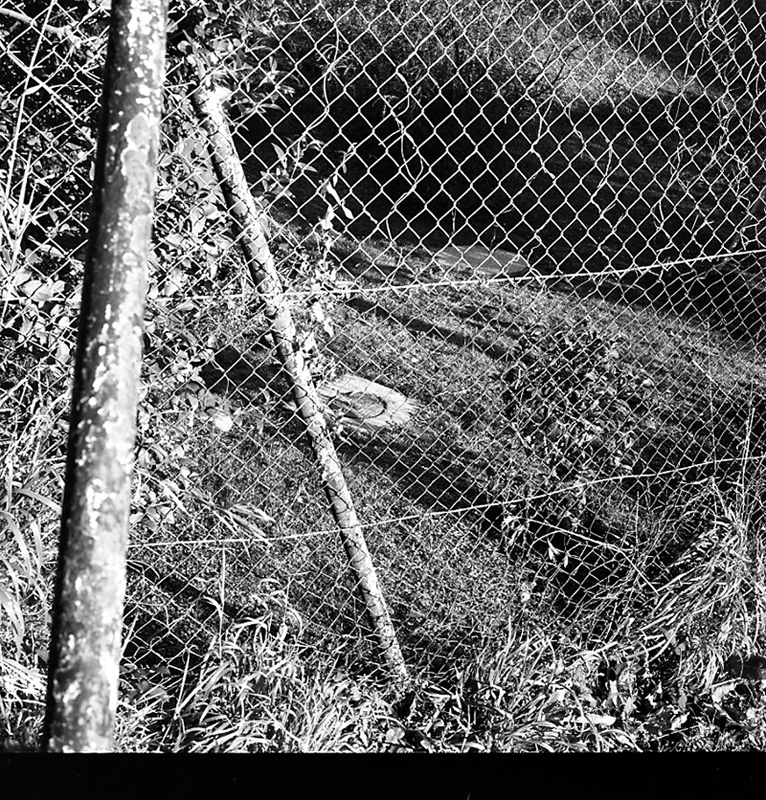 c. Tennis courts at rear of church