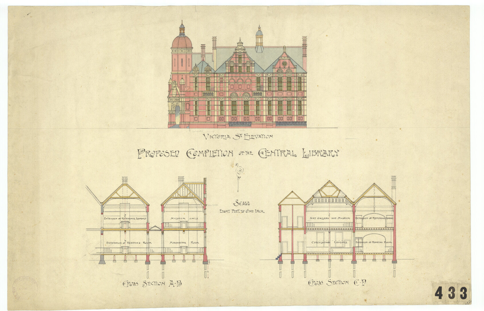 Proposed completion of Central Library