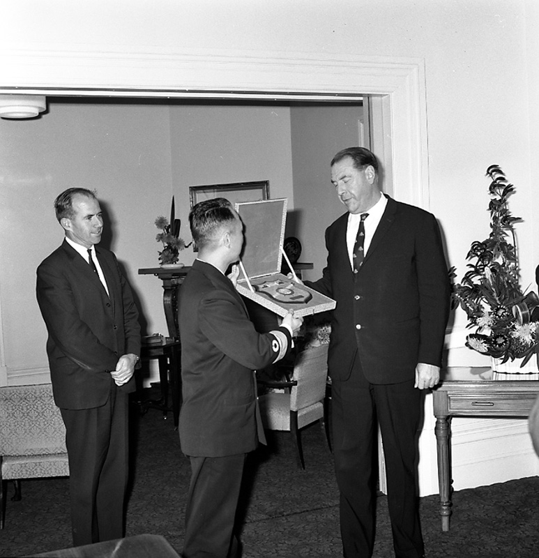 c. Visit of Chinese Admiral, mayoral reception