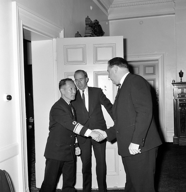 d. Visit of Chinese Admiral, mayoral reception