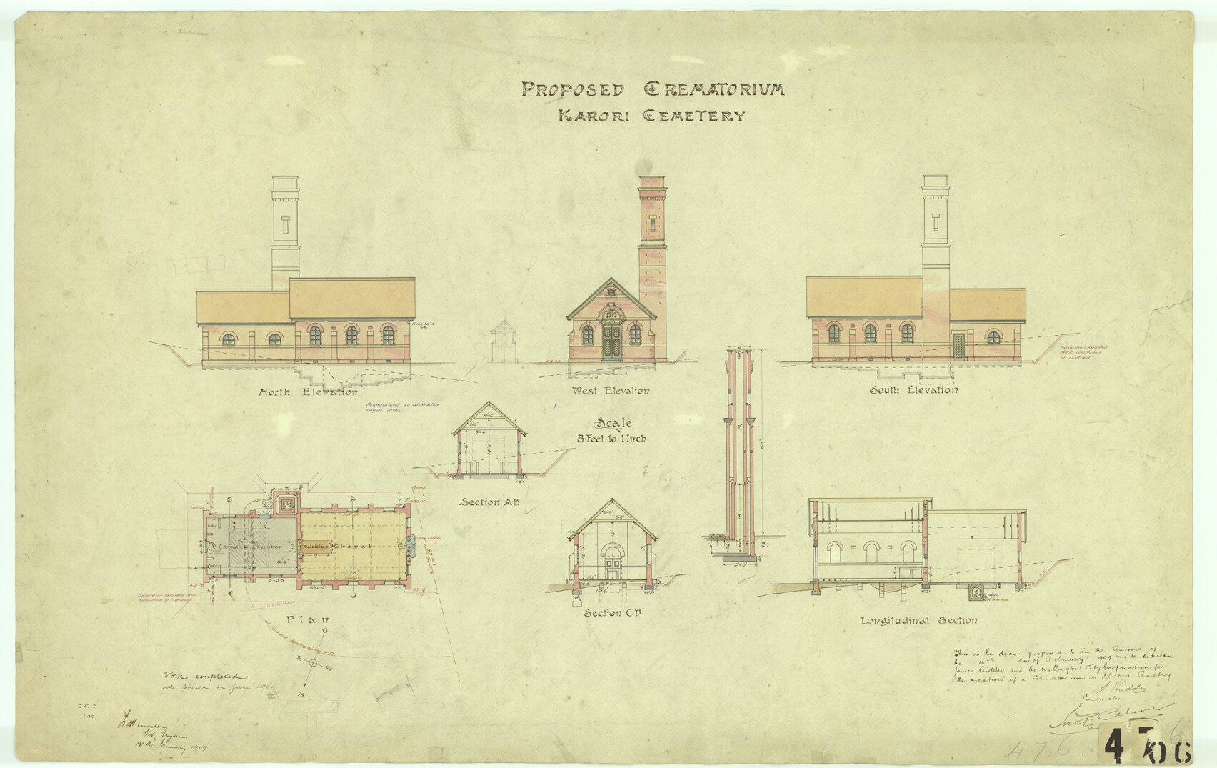 Proposed crematorium, Karori Cemetery