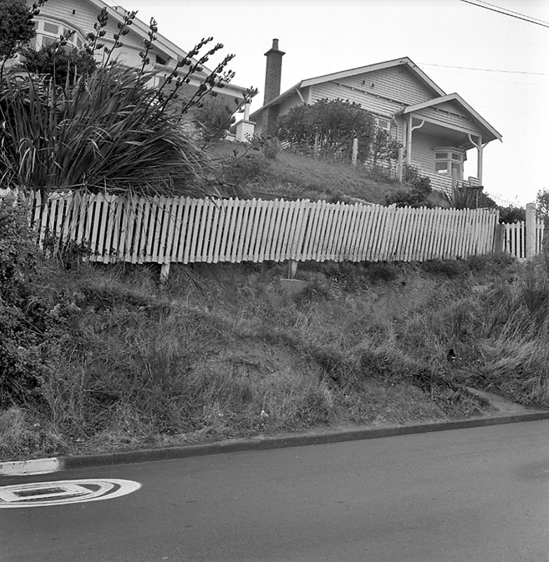 d. No 24 Mills Rd, site of proposed steps and path