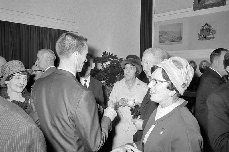 aa. Reception to American Astronaut (Cunningham), Council Chambers