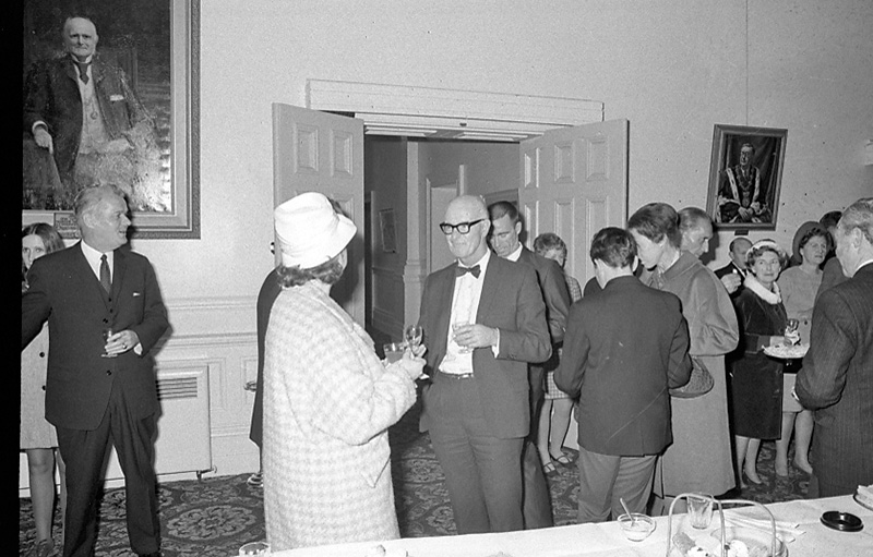 ac. Reception to American Astronaut (Cunningham), Council Chambers
