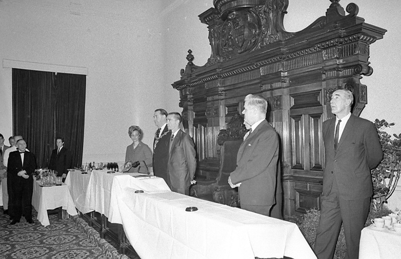 c. Reception to American Astronaut (Cunningham), Council Chambers
