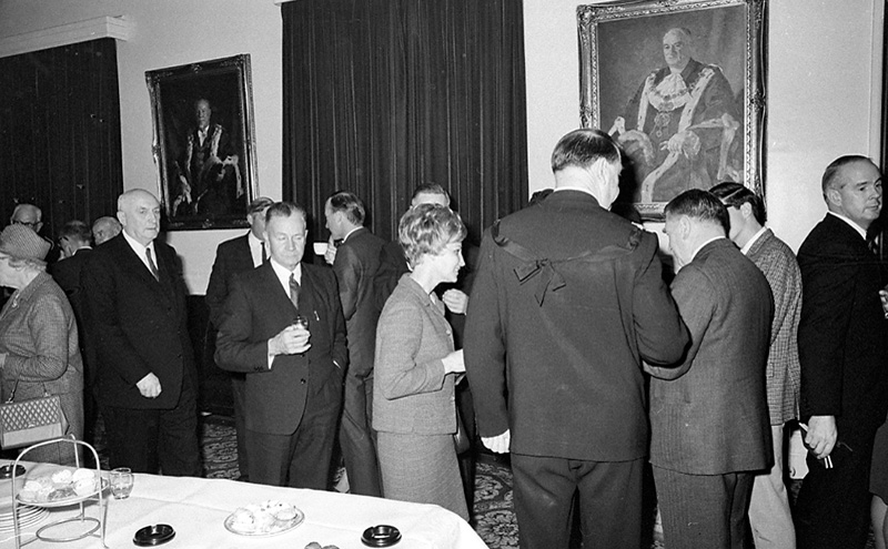 d. Reception to American Astronaut (Cunningham), Council Chambers