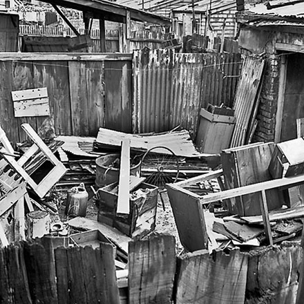 p. Backyards, Vivian Street