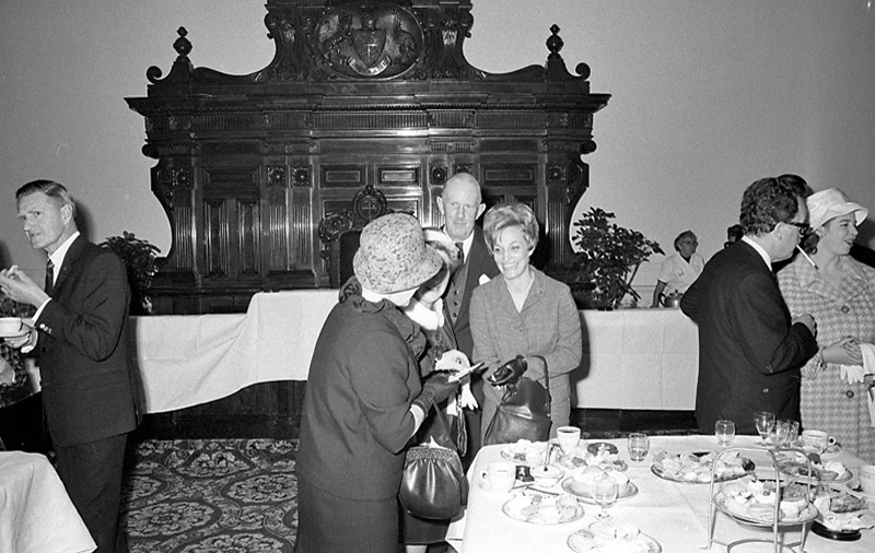h. Reception to American Astronaut (Cunningham), Council Chambers