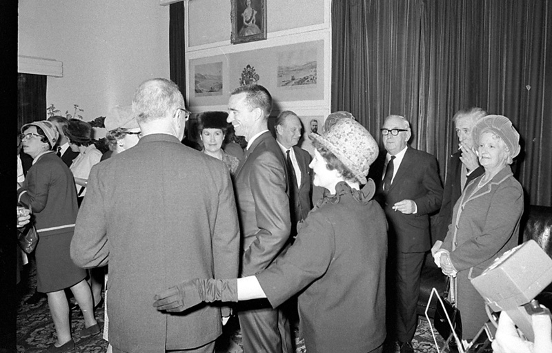 p. Reception to American Astronaut (Cunningham), Council Chambers