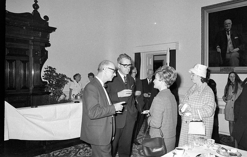 w. Reception to American Astronaut (Cunningham), Council Chambers