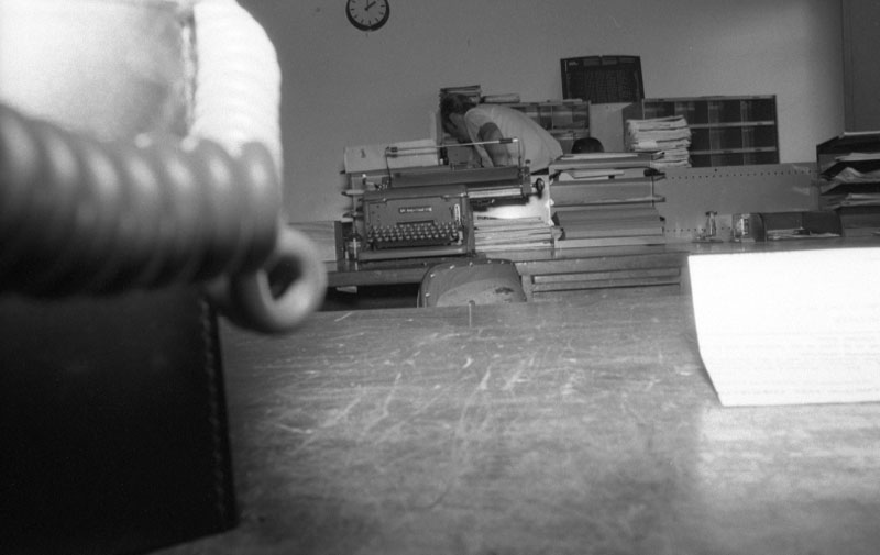 x. Traffic superintendent and secretary (Miss Dickinson)