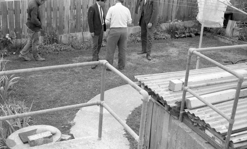 h. 58 Stanley St, collapsed 6 inch sewer