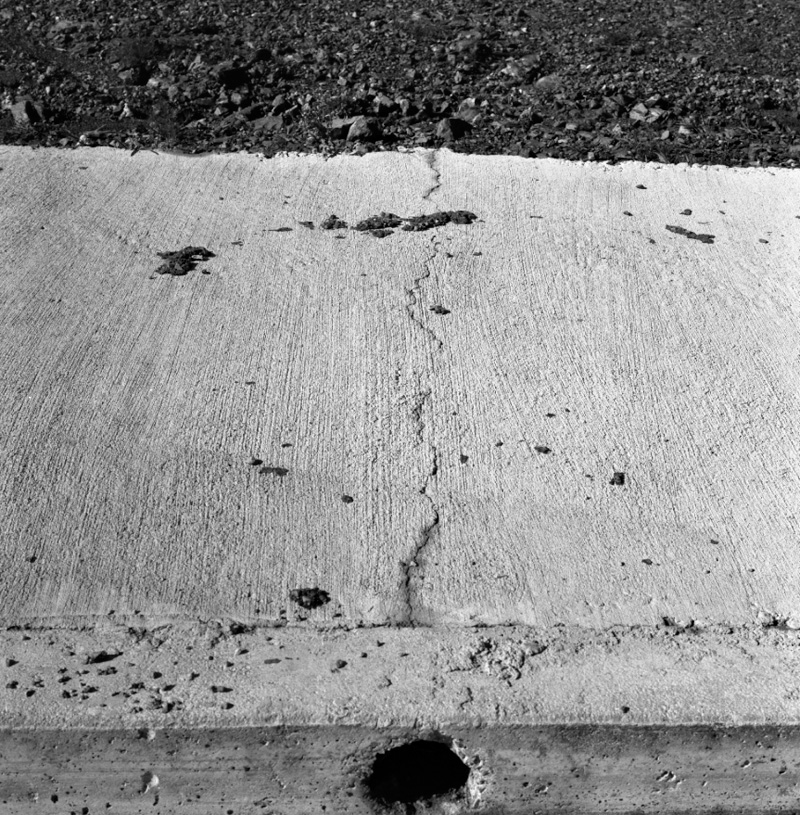 g. Cracked footpath, Woodhouse Avenue
